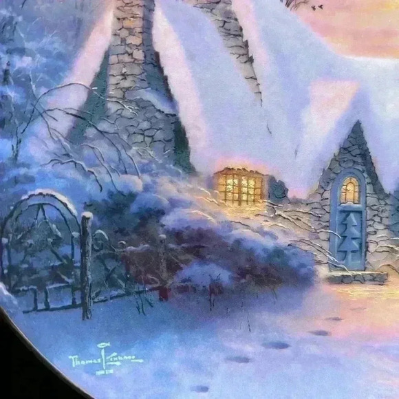 “Christmas Tree Cottage” by Thomas Kinkade - Picture 2 of 6